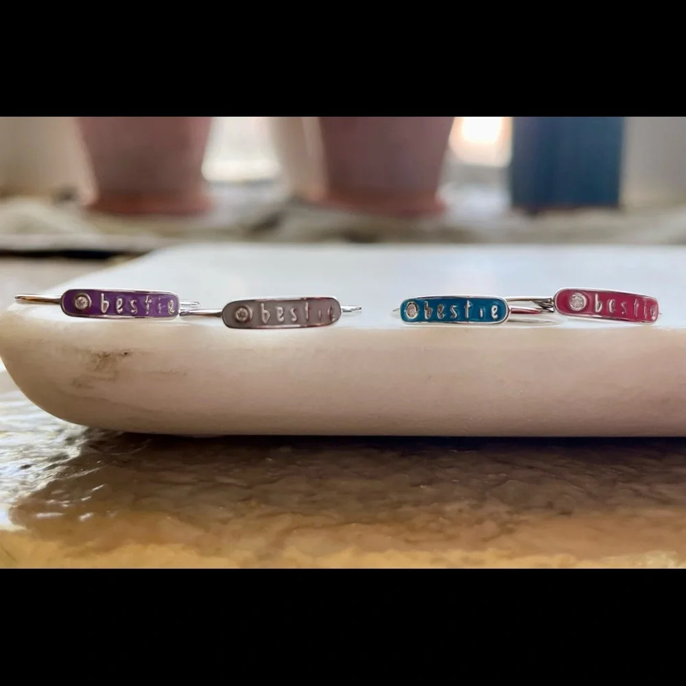 BFF 🦋 “bestie” rings - Picture 6 of 15